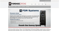 Desktop Screenshot of forensicdrone.com