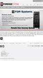 Mobile Screenshot of forensicdrone.com